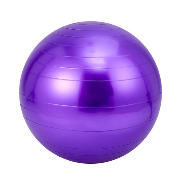 Puhallettava fitness , joogapallo fitness, vakausharjoitus Purple 55Cm