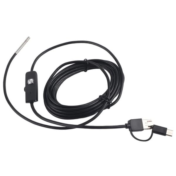3 i 1 Android Type C Vattentät Endoskop 3.9mm Lins HD 3.5m Kabel