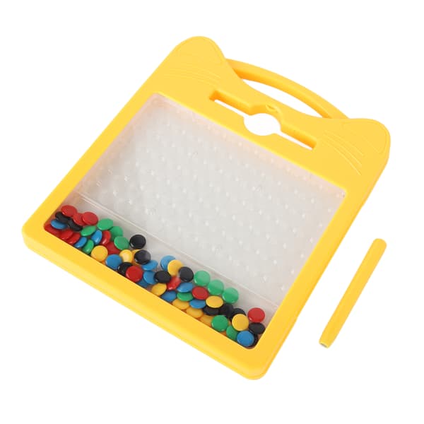 Magnetisk Ritbräda Plast Pedagogisk Kattform Magnetisk Punkt Konst Leksak för Barn