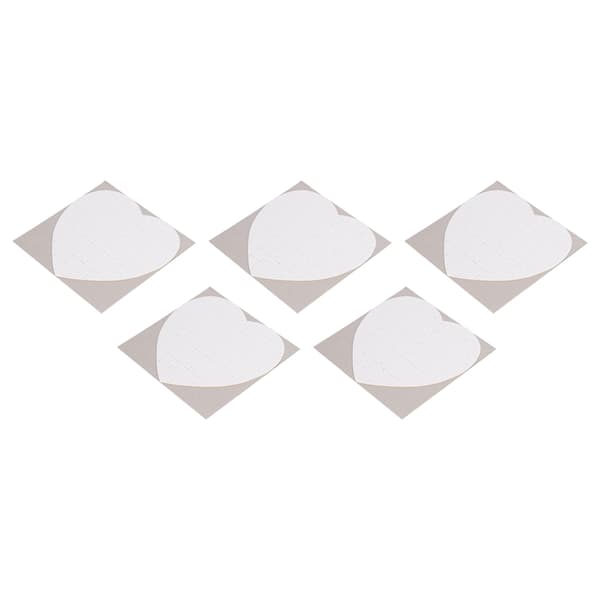 5 Sett DIY Varmeoverføring Puslespill Sublimering Jigsaw Hjerteform A4 19x19cm 75 stk