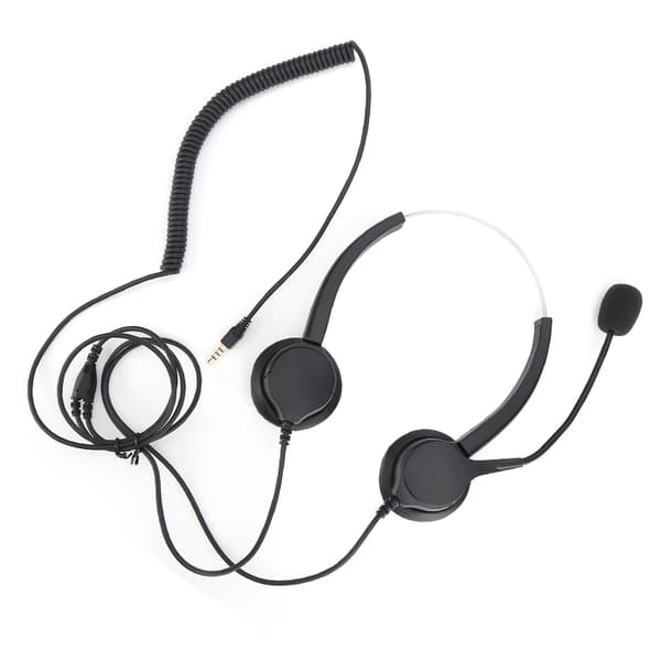 Business Office Fastnettelefon Headset til Fastnet Bordtelefoner VH500D 3.5 Binaural