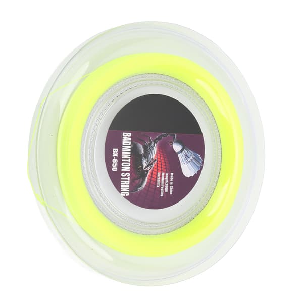 0,72 mm 200 m Badmintonracketsträngrulle Amatör Daglig Träning Fluorescerande Gul