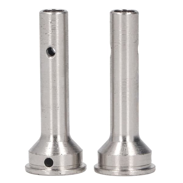 2 stk. RC Bil CVD Aksel Stål 8 mm Diameter Tilbehør til ARRMA 1/7 1/8 Serie Sølv