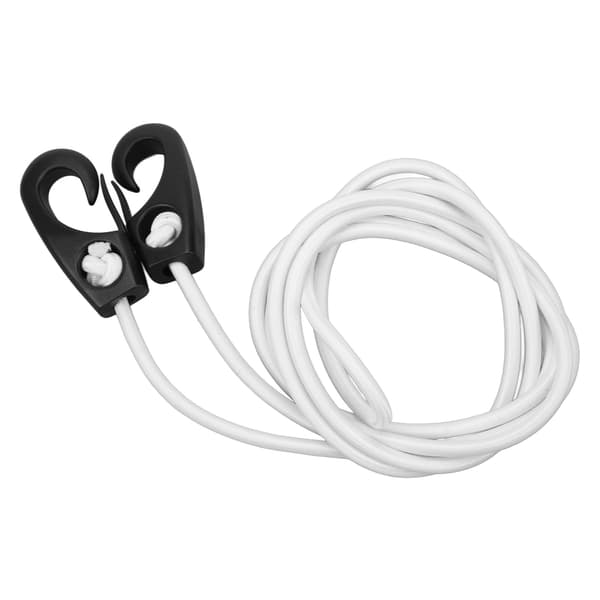 Kajak Bungee Stötdämpande Rep Elastisk Kanot Stretchrep Vit