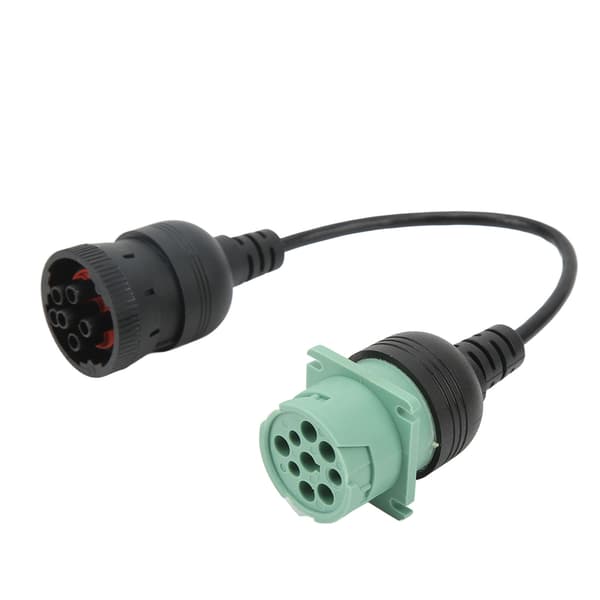 J1939 til J1709 Diagnostisk Kabel Plug Play ABS Plast Høj Fleksibilitet Universal Lastbil Adapter