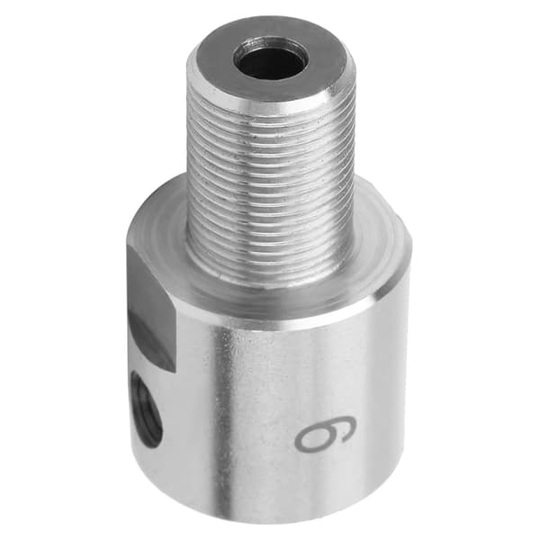 Chuck forbindelsesstang rustfrit stål M14*1 til K01-50/63 K02-50/63 drejebænkpatron (6mm)