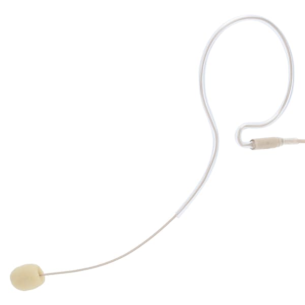 3,5 mm Jack Single Earhook Mikrofon Headset Skrue Kondensatormikrofon til Karaoke