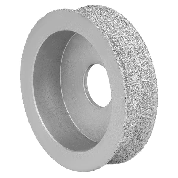 7,3 cm loddet diamantslibeskive 1,5 cm konkav slibemiddel til stenkeramikglas