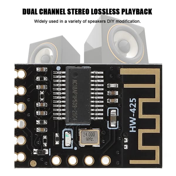M18 5V HIFI DIY 4.2 Stereo Trådløs Bluetooth Lydmodul Strømforsyning