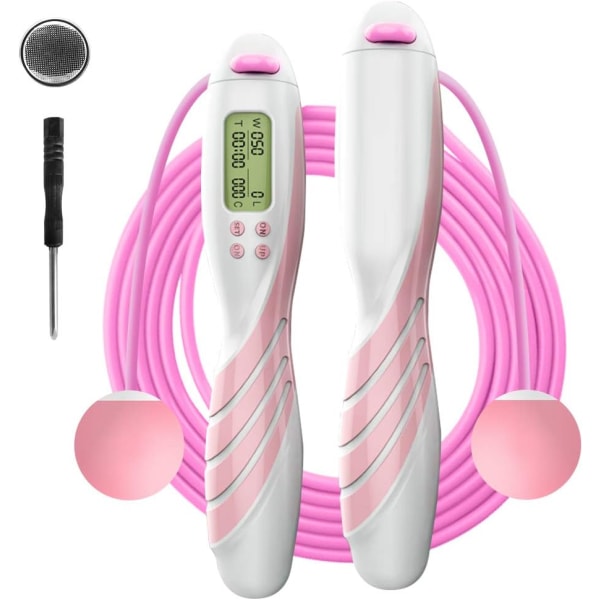 Jump Rope Digital Counter Justerbar - Speed ​​Rope Jumping Rope