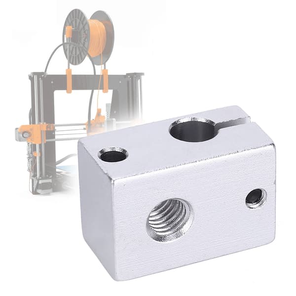 5 stk. 3D-printer metalvarmeblok, industriel standardtilbehør