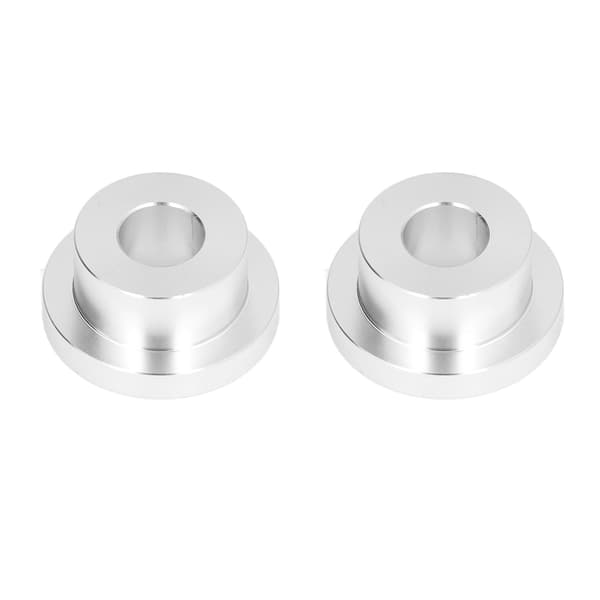 4st Billet Styrhöjarbussning Solid CNC T6 Aluminiumlegering Tillbehörssats för FXRSilver
