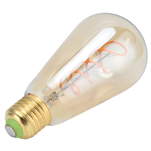 Dimbar LED-pære 4W E27 Varmt Lys 110V Transparent Glass Høy Lystransmisjon