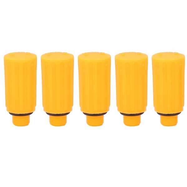 5st 9mm Orange Andningsstav Ventilationslock Luftkompressorpump Tillbehör