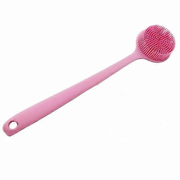 Silicone Body Scrubber with Long Handle - Shower Back Scrubber and Body Brush