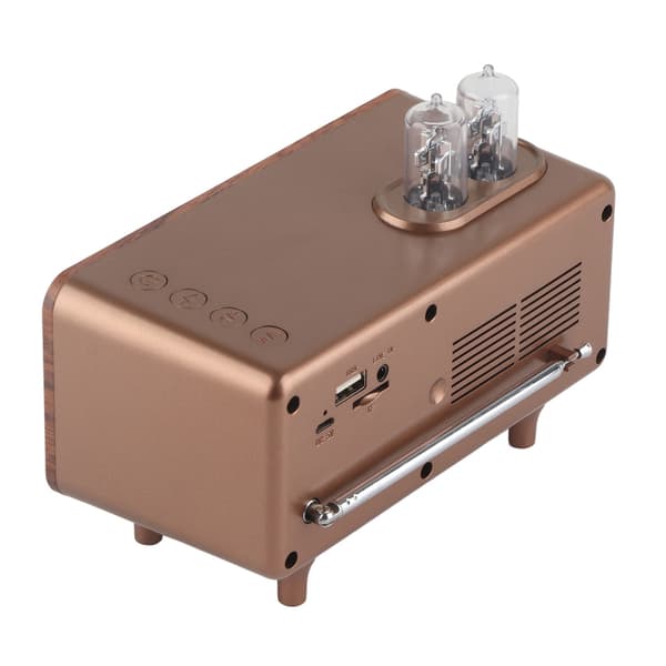 B9 Retro Bluetooth Højttaler Lav Latency USB Desktop Radio Computer Højttaler