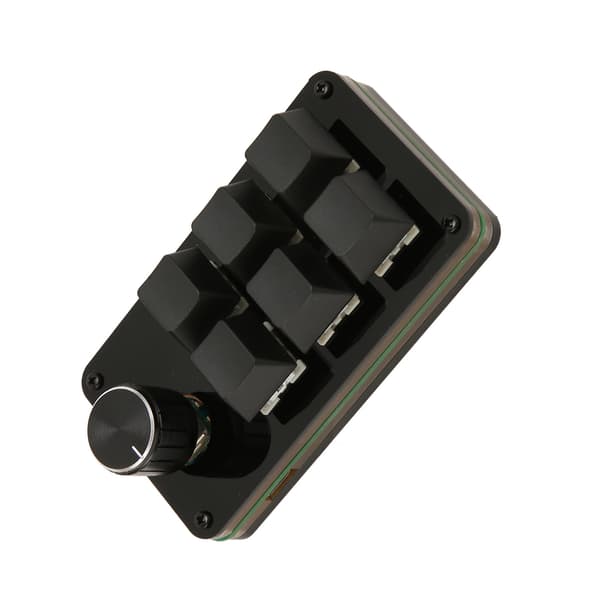 Mini 6-tasters Hot Swappable Blå Switch Mekanisk Tastatur med Knap til Gaming og Arbejde Makroprogrammering