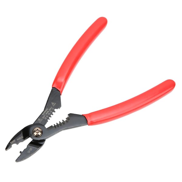 7in Professionel Elektrisk Kabelisolerings- og Krympeværktøj Wire Stripper til Terminaler