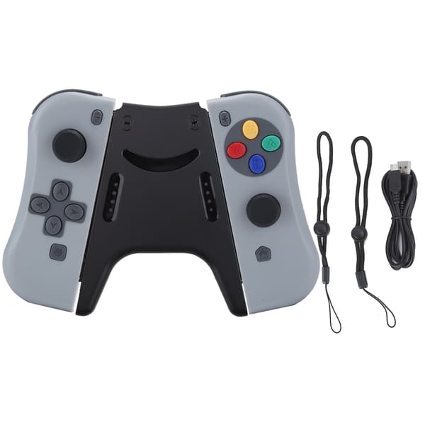 Trådløs Bluetooth Joycon Spilcontroller Højre Venstre Mørkegrå