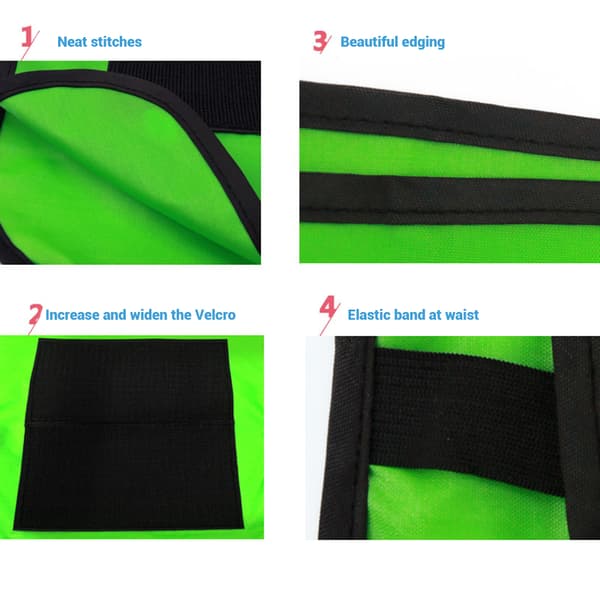 Dodgeball Sticky Vest - Ulkoheittoleikki 5 pallolla lapsille