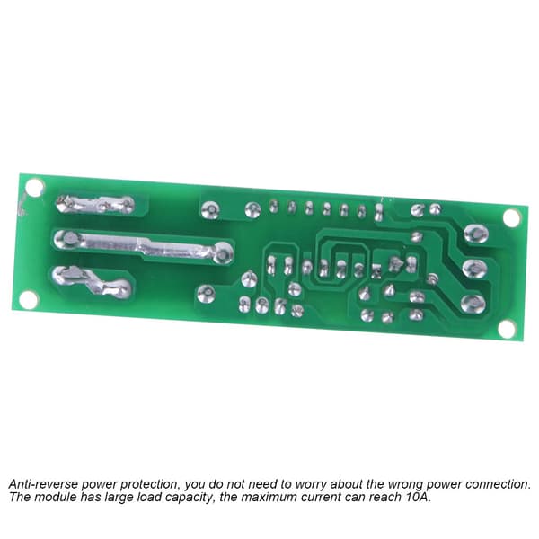 3 st Relämodul CD4013 Chip 1 Kanal SPDT NO NC Optokopplarisolering 5VDC