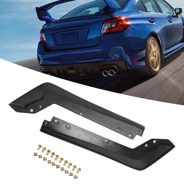 2 stk. Bil Bageste Spat Baghjørne Cornerite Plade Passer til Subaru 2015-2016 WRX STi