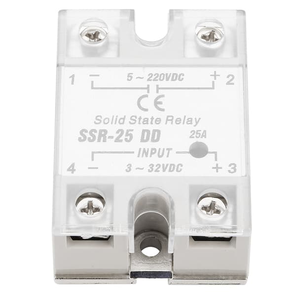SSR-25 DD 25A 5-220VDC Solid State Relæ til industriel automatiseringsproces
