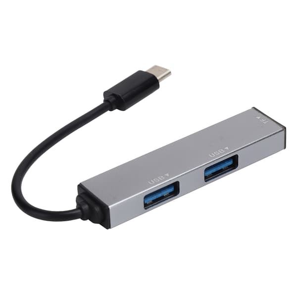 3 Port USB C Docking Station Hub Kortlæser Konverter Udvidelse