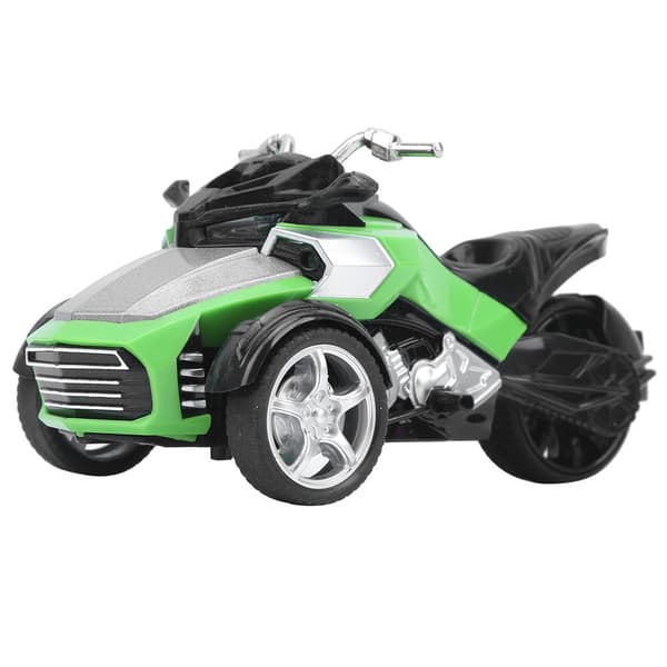 1:14 Legering Motorcykel Legetøjsmodel Høj Simulation Børn Kid Pull-Back Køretøj Legetøj Grøn Motorcykel Model