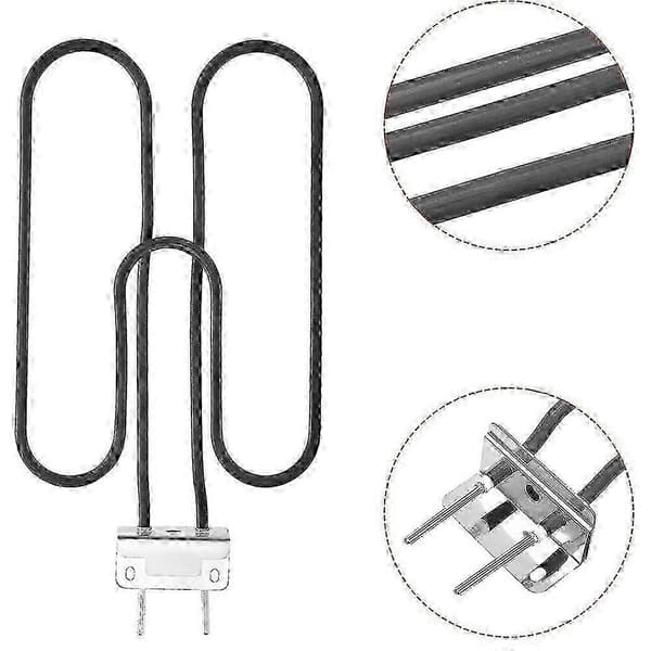 Weber Q1400 Q140 Elektrisk Grill Varmerør Erstatning, EU Plug Grill Element