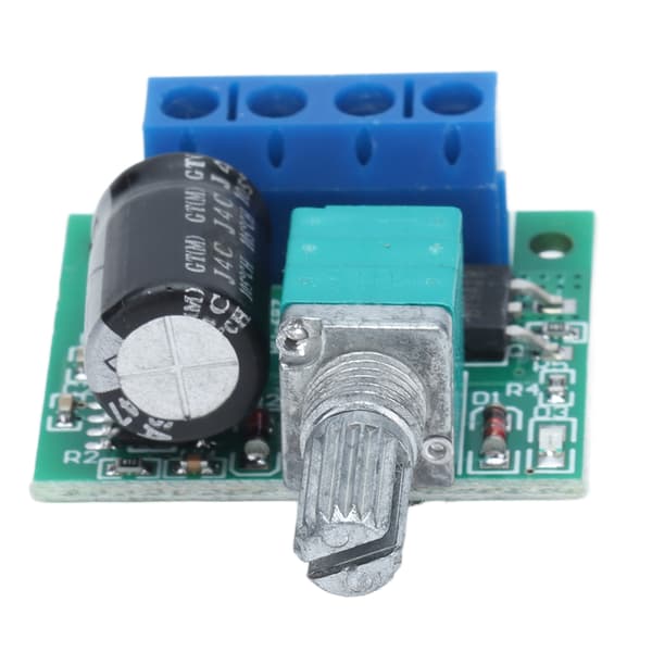 PWM Motor Hastighedsregulator 4.5V til 35V DC Regulator LED Lysdæmper Knap 0 til 5A