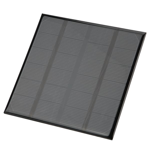 2W 6V Mini Monokrystallinsk Silisium Solcellepanel Modul Celler Utendørs Camping Batterilader