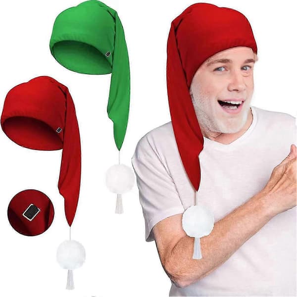 Unisex nattmössa med pompom, justerbar enfärgad elastisk design, termisk mössa för kallt väder, höst- och vintermössa Light Grey