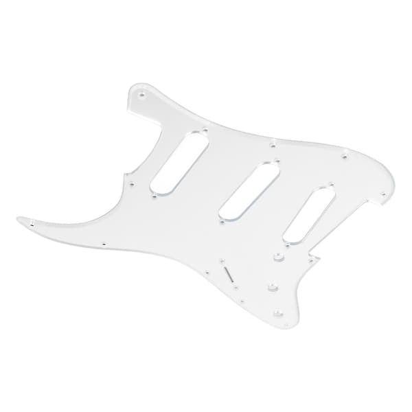 Gitarrplektrumskydd Ersättning Aluminiumfolieskydd PVC Repskydd Gitarrskyddsplatta GSSS31