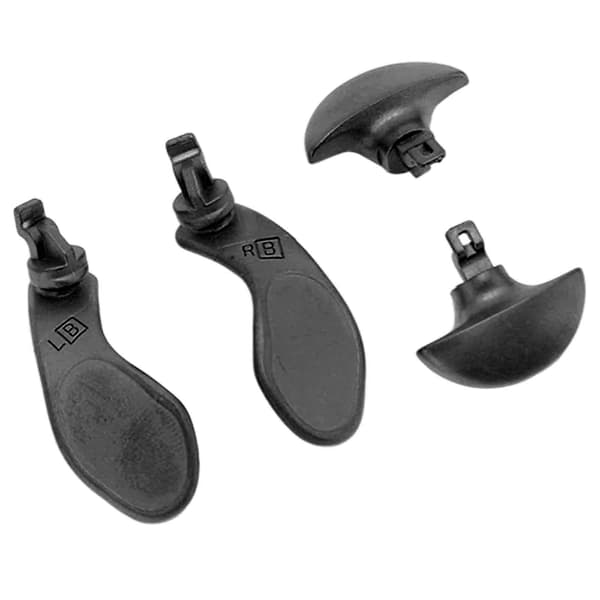4 STK PS5 Bakknapper Profesjonelle Holdbare Metall Bakspaker Erstatningsdeler Svart