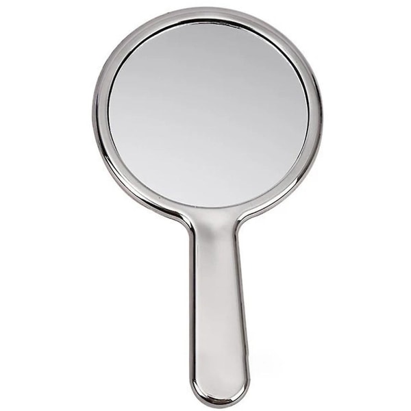 Makeup håndspejl, rejsehåndholdt spejl kosmetisk spejl rundt spejl