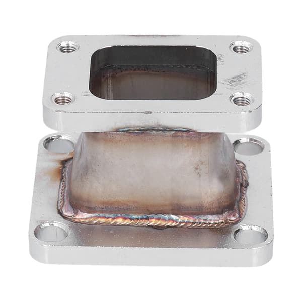 T25 til T4 Turbo Manifold Flange Konverteringsadapter Rustfrit Stål Universal Autodele