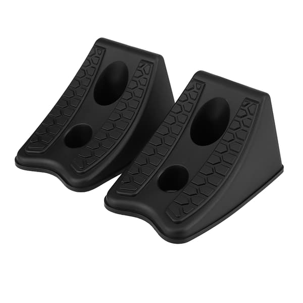 2st Halkskyddsblock för Bil, Plast, Däckstopp, Hjuljusteringsblock