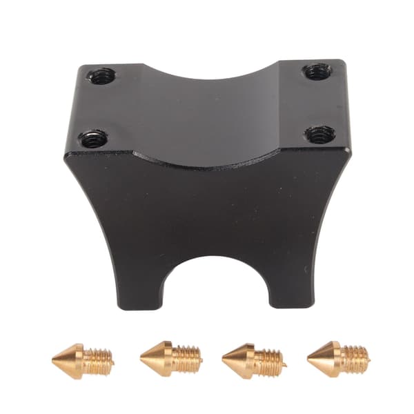 Spike Multifunktionell HiFi-kabelklämma av aluminiumlegering Högtalarkabel Riser Clip Svart