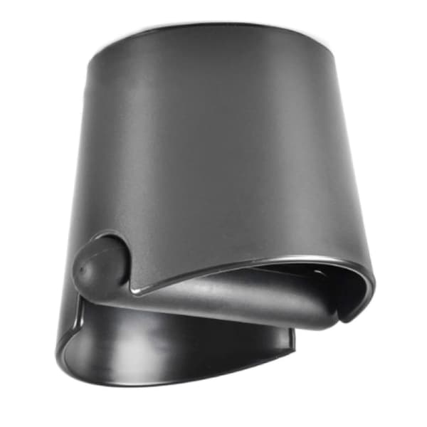 Kaffe Knocking Grounds Box ABS Kaffe Dump Bin Kaffegrut Knock Container for Hjem Restaurant 16.3x15x13cm