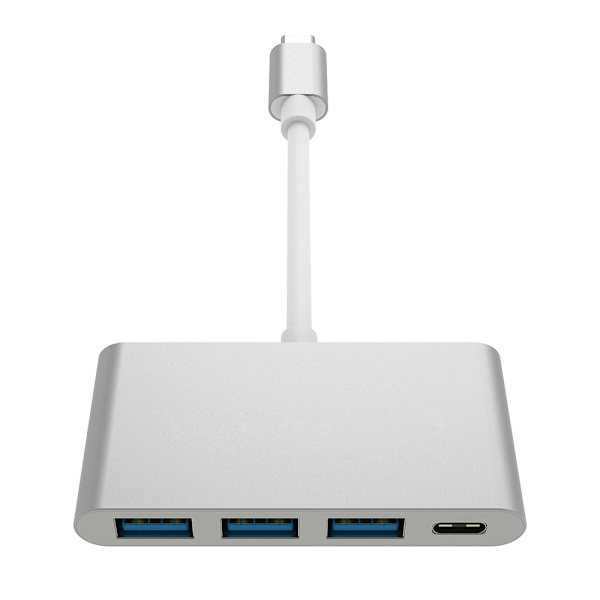 USB C 3.1-hubb med 3 portar USB 3.0 & USB-C 3.1 Adapter