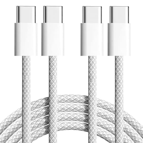 2M Laddare för Samsung - Snabbladdare - USB-C Laddare - Kabel (2-PACK) S25