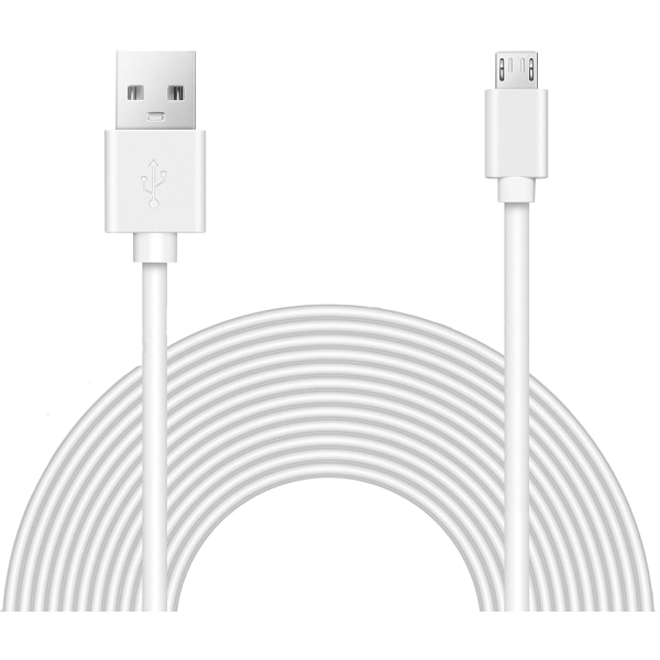 Laddkabel Micro USB |2M| Samsung/HTC/LG/Nexus/Nokia - SVART