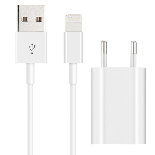 2M Lightning laddare iPhone 12/11/ Xs/Max/X/8/7/6/5SE + USB