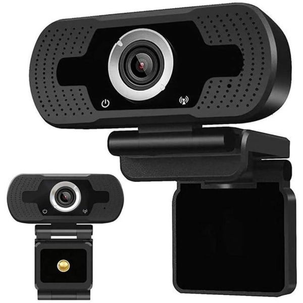 1080P HD webbkamera med inbyggd mikrofon, USB 2.0 (PC & MAC)