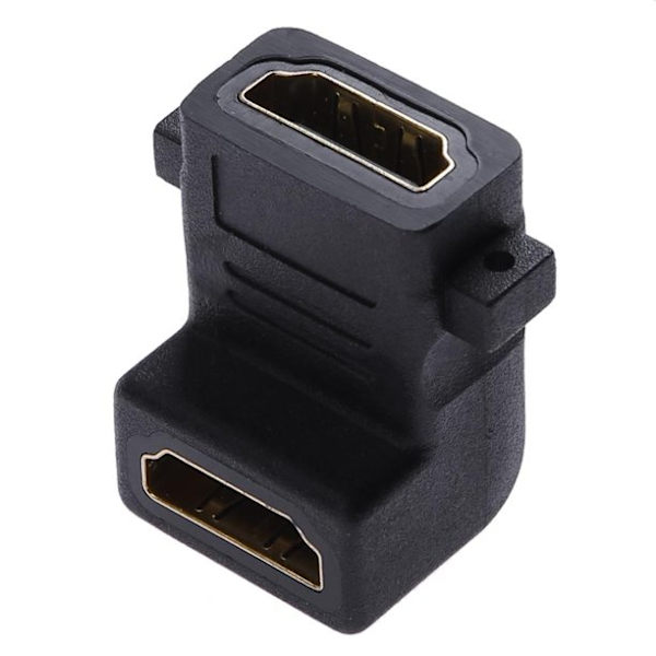 (2st) HDMI-dubbelhona, Skarvadapter HDMI Hona-Hona adapter (2-PACK) HDMI hona