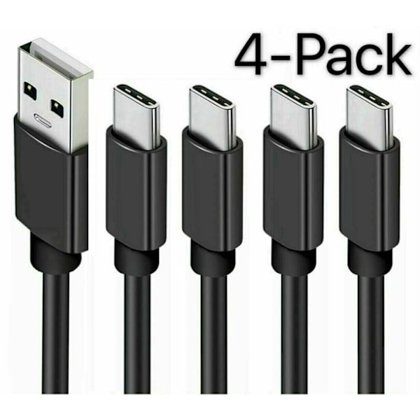 (4-PACK) 3m Laddkabel för Sony PS5 Playstation 5 USB-C 3m