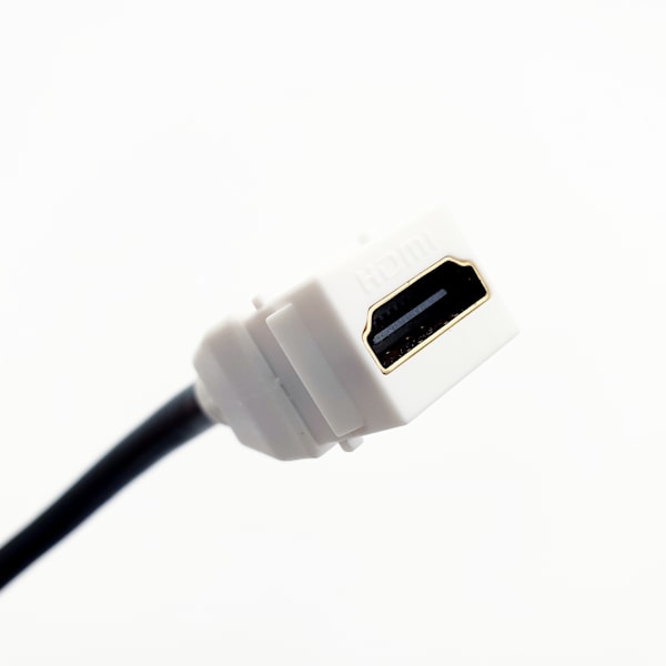 (5-PACK) HDMI modul Keystone Skarvdon väggdosa