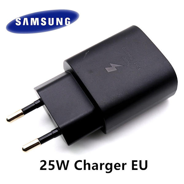 Samsung Original 25W 3A USB-C Laddare EP-TA800XBE + 2M cable