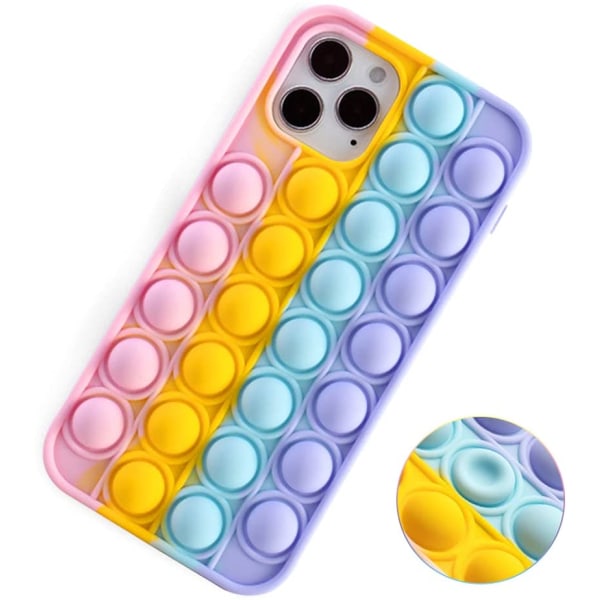 Pop It Bubble Fidget Toy Mobilskal Stressboll iPhone13 Pro Max 13 PRO MAX